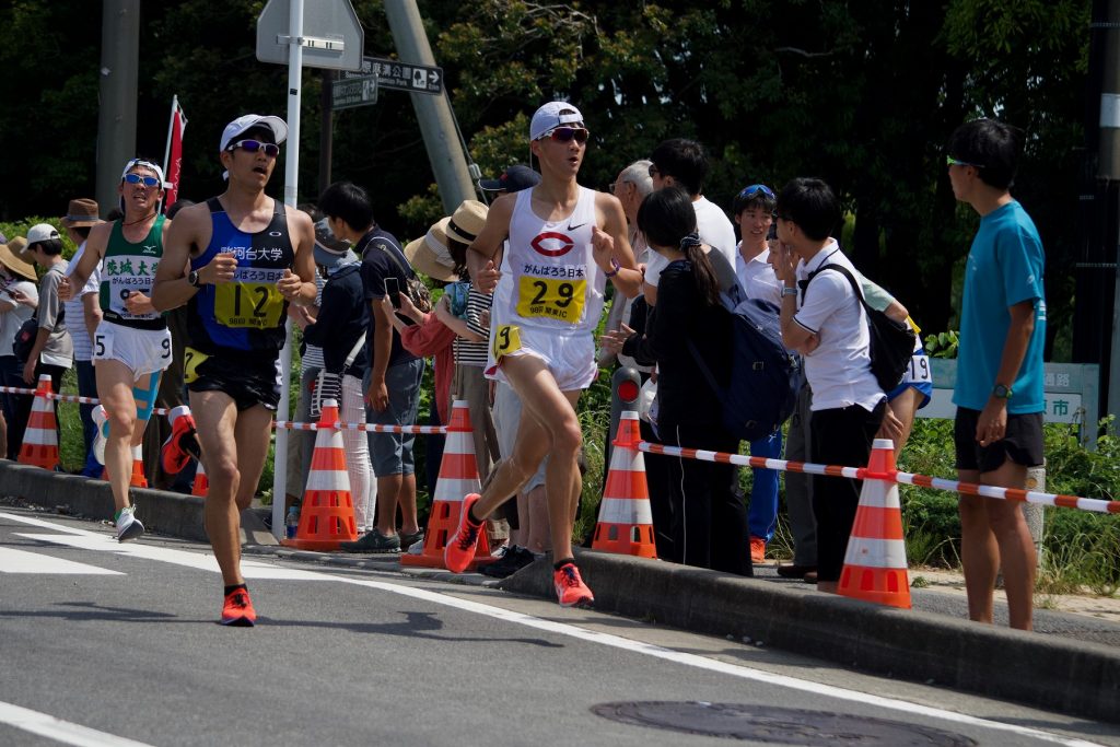 2019-05-26 関東インカレ 21.0975km 決勝 01:08:32